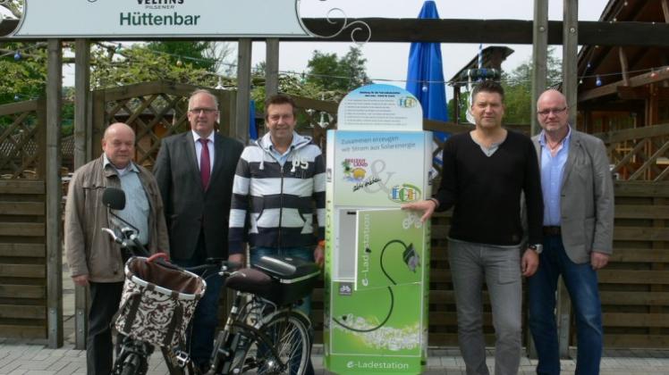 Andreas Ruthemeyer Neue Stromtankstelle am Freizeitland in