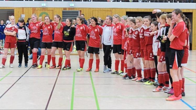 Die Fußballerinnen des VfL Wildeshausen richten Ende Januar den Ratskeller Hallencup aus. 