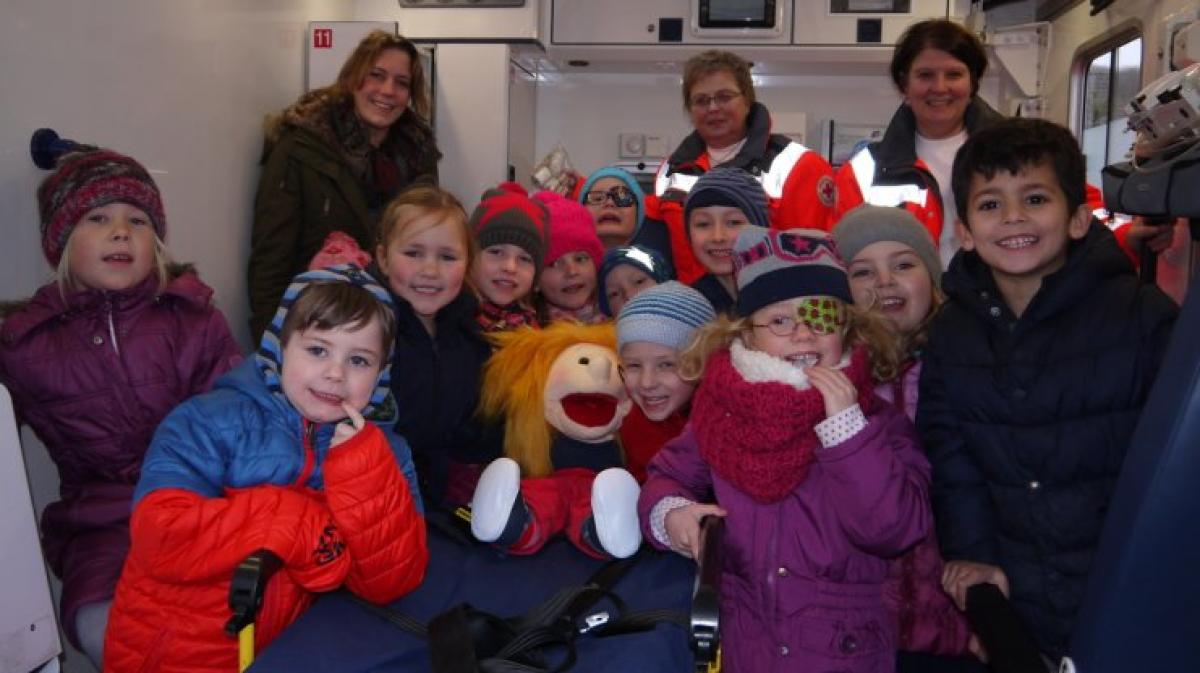 DRK Bissendorf besucht Kinder der Kita | NOZ