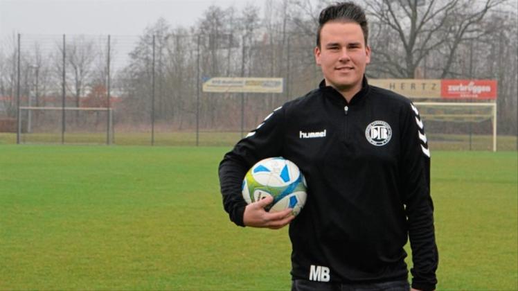 Ein „Fußballheld“: Marcel Blaschke vom Delmenhorster TB. Er wurde für sein Engagement vom DFB ausgezeichnet. 