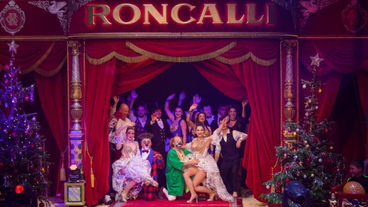 Am 21.12.2018: Galapremiere im Weihnachtscircus Roncalli. Foto: André Havergo.