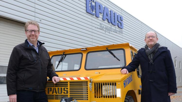 Bringen viel Energie in ihr Unternehmen ein: Franz-Josef und Wolfgang Paus (von links). Foto: Thomas Pertz Bringen viel Energie in ihr Unternehmen ein: Franz-Josef und Wolfgang Paus (von links). Foto: Thomas Pertz