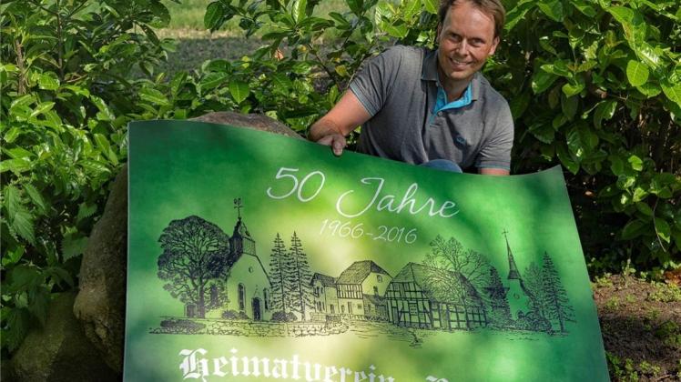 Sein Verein wird 50 Jahre jung: Markus Helling aus Hunteburg. 