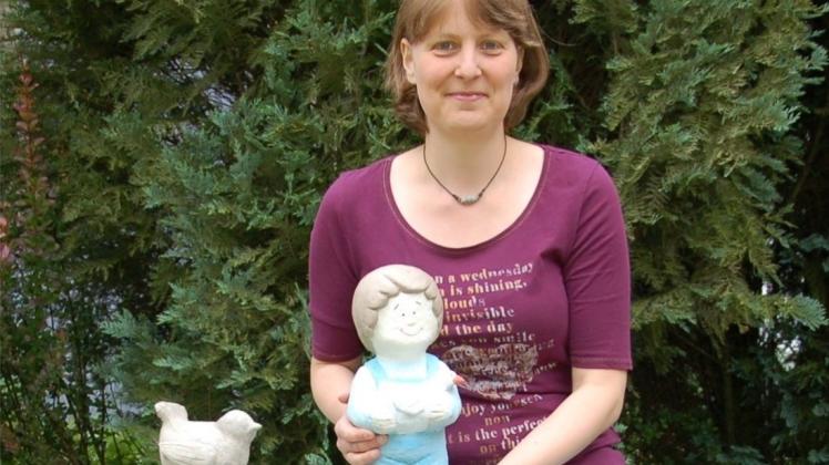 Betonfiguren sind die neuesten Kreationen von Teresa Weßling. Betonfiguren sind die neuesten Kreationen von Teresa Weßling.
