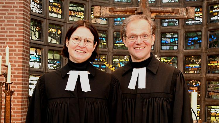 Eva Hachmeister-Uecker und Michael Harald Uecker freuen sich auf neue Aufgaben in den Kirchengemeinden St. Sylvester und St. Petrus. 
