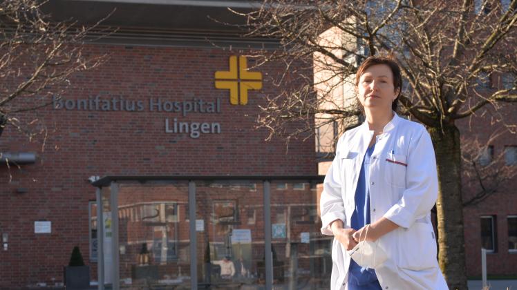 Die Ukrainerin Tetiana Chaika-Lopusniak ist Ärztin am Bonifatius-Hospital Lingen. In einer bewegenden E-Mail hat sie die Mitarbeiter um Hilfe für ihr Heimatland gebeten.