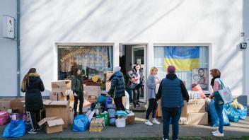 Ukraine-Konflikt - Spenden aus Hannover