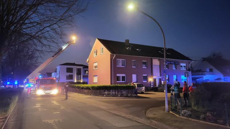 Am Samstagabend hat es in Meppen gebrannt. Brand Meppen