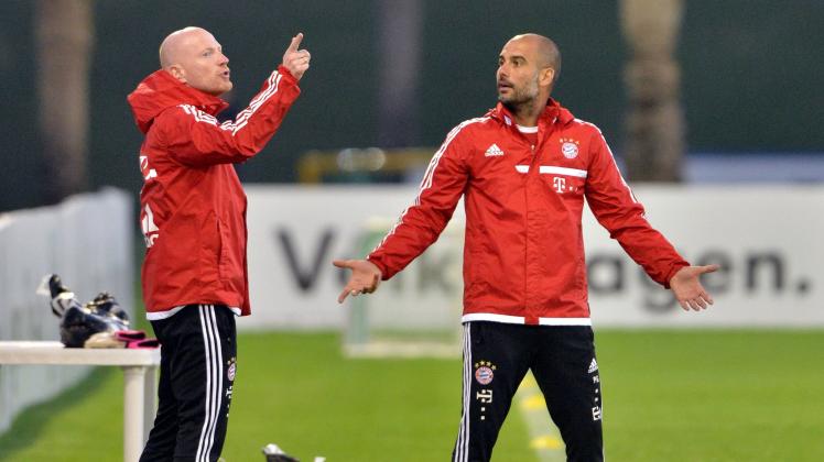 Matthias Sammer und Pep Guardiola Matthias Sammer und Pep Guardiola