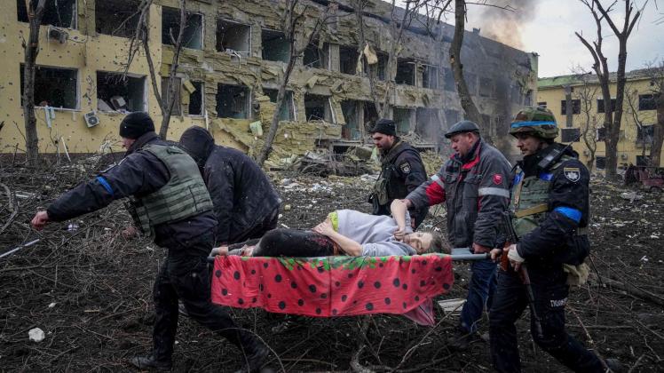 Angriff auf Geburtsklinik in Mariupol Angriff auf Geburtsklinik in Mariupol