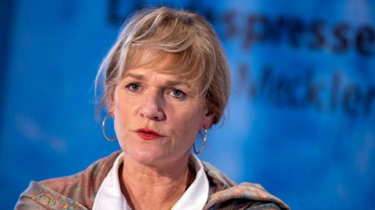Simone Oldeburg, Fraktionsvorsitzende Die Linke und Vize-Ministerpräsidentin in Mecklenburg-Vorpommern