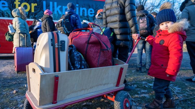 Ukraine-Krieg: Größte Flüchtlingskrise Der Welt Seit 1945 Droh | SVZ