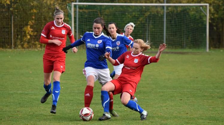 Die 1:0-Führung in Hohen Neuendorf war erst das vierte Saisontor des RFC, doch am Ende den ersten Punkt wert. Und sie traf: Sarah Tägtmeier (am Ball, hier in einer früheren Begegnung). Die 1:0-Führung in Hohen Neuendorf war erst das vierte Saisontor des RFC, doch am Ende den ersten Punkt wert. Und sie traf: Sarah Tägtmeier (am Ball, hier in einer früheren Begegnung).