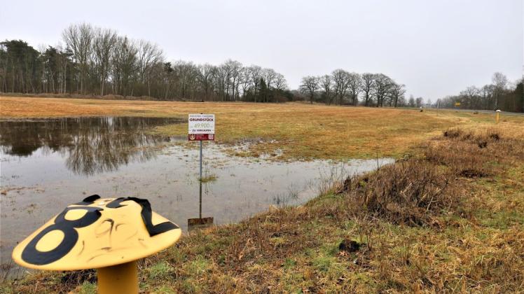 Brach liegende Hagenower Gewerbefläche im Stadtteil Sudenhof, von großer Nachfrage ist hier für den normalen Bürger noch nicht viel zu entdecken. Nachfragen von interessierten Firmen gibt es dennoch.