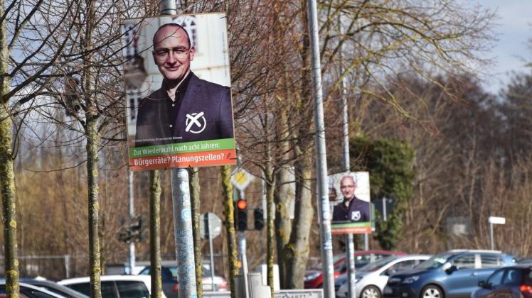 Wahlkampf nach Bützower Art. Nur Amtsinhaber Christian Grüschow tritt bei der Bürgermeisterwahl am 20. März an.