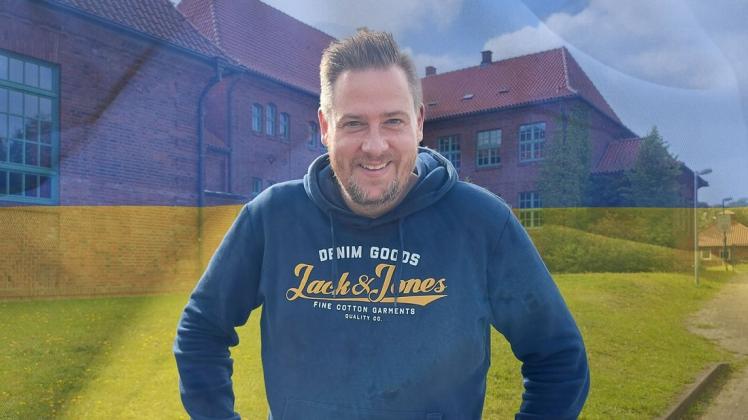 Er unterrichtet Sozialkunde in Sternberg und will nun Flüchtlinge aus der Ukraine bei ihm zuhause in Retgendorf unterbringen: Markus Schümann.