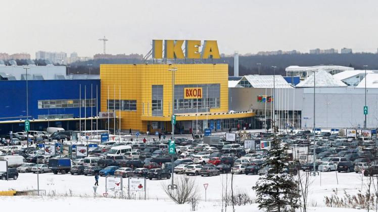 Nach einer Reihe von anderen Unternehmen stellt auch Ikea bis auf Weiteres seinen Betrieb in Russland ein.