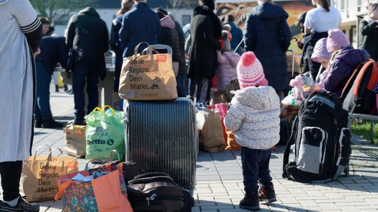 Geflüchtete aus der Ukraine sind in Deutschland angekommen.