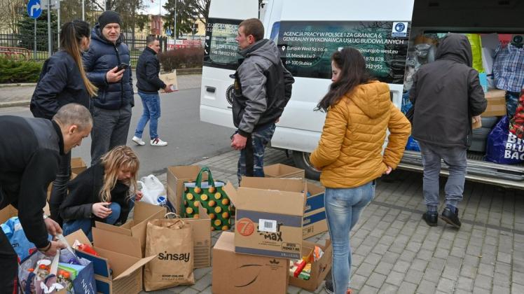 Hilfe für ukrainische Flüchtlinge kommt auch aus Brandenburg