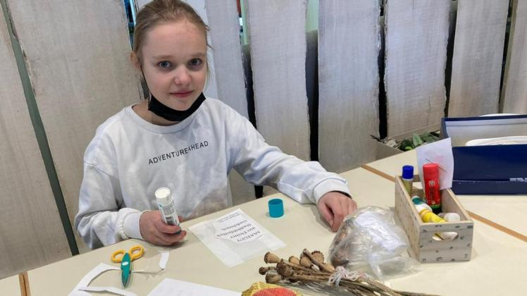Die zehnjährige Lina Hanke aus Gadebusch war bei der Vorbereitung der Saatgutbibliothek besonders aktiv.