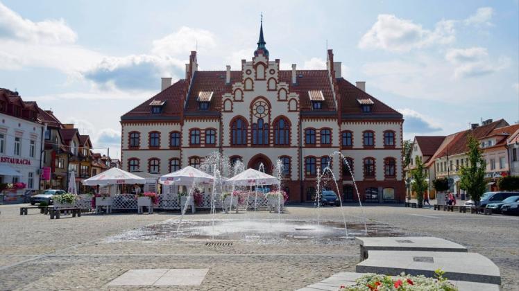200 Kilometer von der Ukraine entfernt: Im Rathaus von Pisz bereitet man sich auf die Flüchtlingswelle vor.