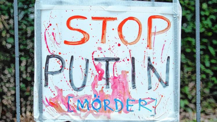 Wladimir Putin wurde wegen Kriegsverbrechen angezeigt. Die Vorwürfe: Verbrechen gegen die Menschlichkeit und Mord in mehrfachen Fällen.