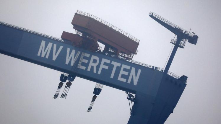 Die Werftarbeiter der insolventen MV Werften können jetzt in eine Transfergesellschaft wechseln. Deren Finanzierung ist gesichert.
