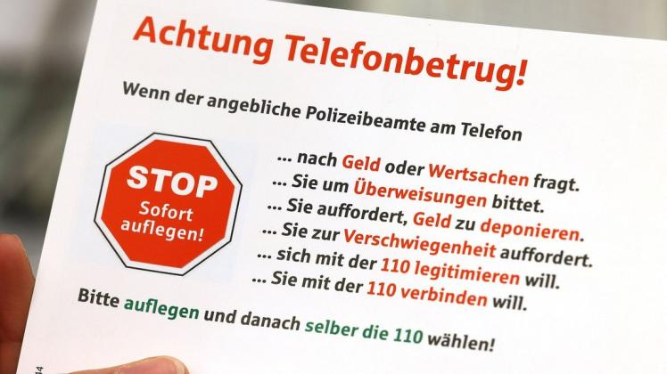 Gerade ältere Menschen werden oft Opfer von Telefonbetrügern. Hinweis: Symbolbild. Gerade ältere Menschen werden oft Opfer von Telefonbetrügern. Hinweis: Symbolbild.