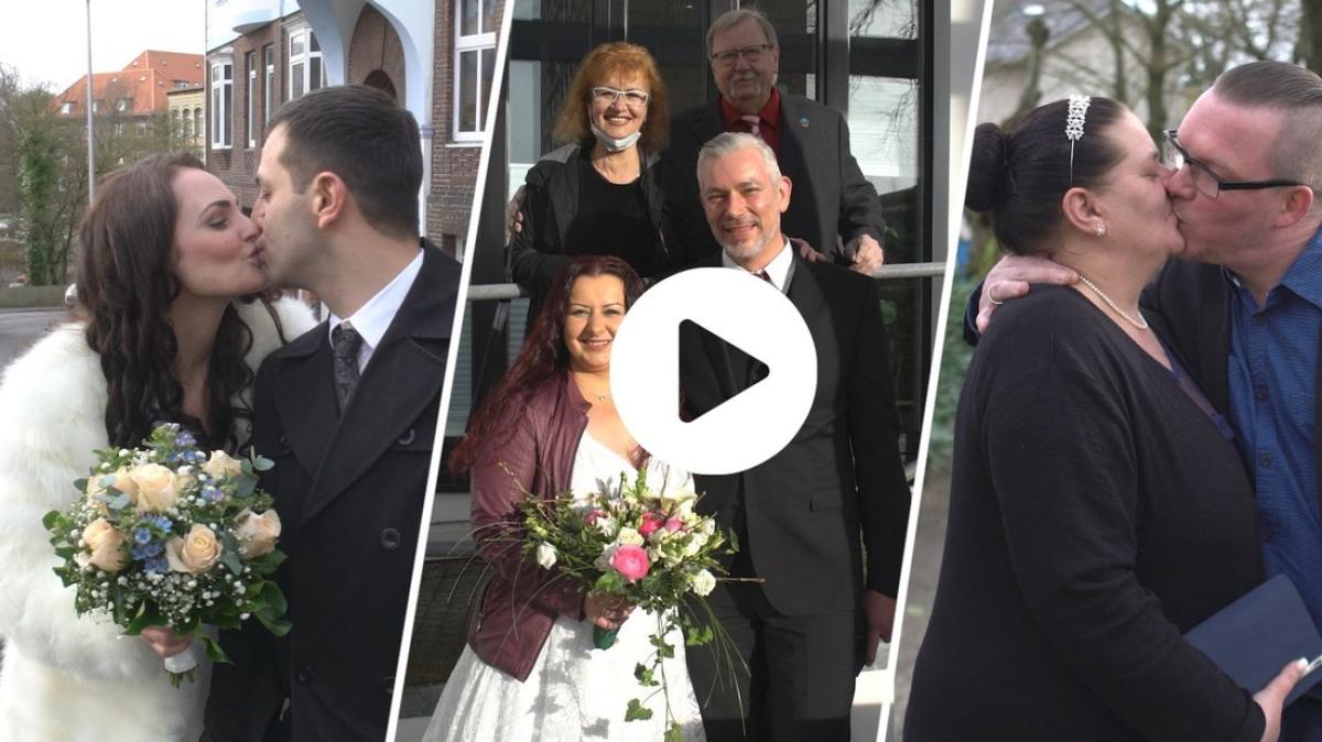 Video Hochzeitsboom am 22.2.22 im Standesamt Flensburg SHZ