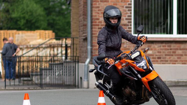 Auch 2022 bietet der Landkreis Osnabrück ein Sicherheitstraining für Motorradfahrer an.