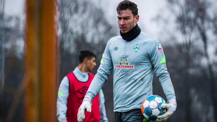 Zurück im grauen Trainings- und Liga-Alltag: Werders Schlussmann Jiri Pavlenka.