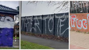 In den letzten Wochen haben Graffiti-Schmierereien immer stärker in Ortskreis Lote zugenommen. Die Gemeinde Lotte reagiert jetzt. 