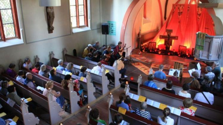In der Kirche zu Kirch Stück fand auch schon ein Taizé-Gottesdienst statt. Für das Jahr 2022 ist Rostock im Gespräch.