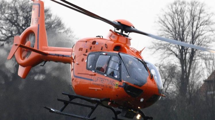 Die Lützower Feuerwehr hat angeblich einen Rettungshubschrauber in Betrieb genommen.