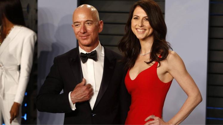 Jeff Bezos und MacKenzie Bezos sind 25 Jahre verheiratet. Foto: imago/Future Image/Regina Wagner