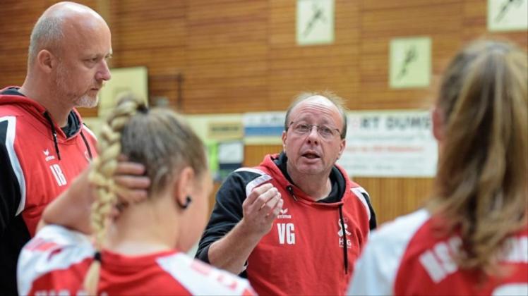 Viel beschäftigt: Volker Gallmann übernahm auch noch die männliche A-Jugend der HSG Delmenhorst. 