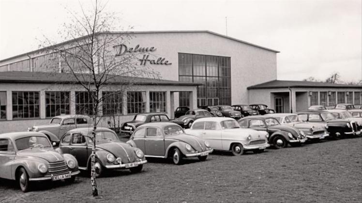 Hier zogen große Namen das Publikum an: die Delme-Halle in den frühen 60er Jahren. 