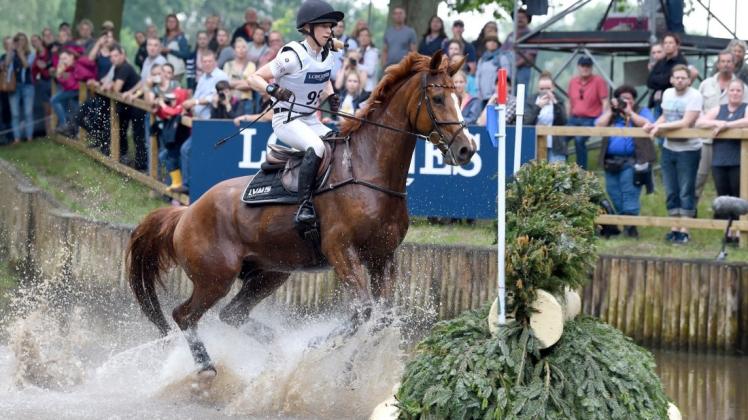 Sind für die kurze Drei-Sterne-Prüfung der Ammerländer Horse-Trials 2020 gemeldet: Sandra Auffarth vom RV Ganderkesee und Viamant du Matz. Das Turnier wird ohne Zuschauer ausgetragen.