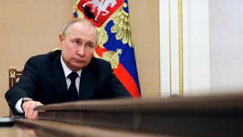 Ukraine-Konflikt - Russlands Präsident Putin