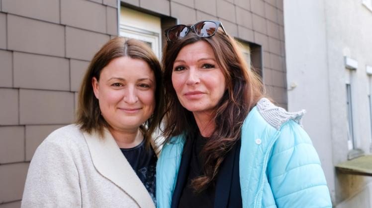Ein Team: Lilia Schneider und Melanie Seestern-Pauly aus der Region Osnabrück setzen sich ehrenamtlich für ukrainische Geflüchtete ein.