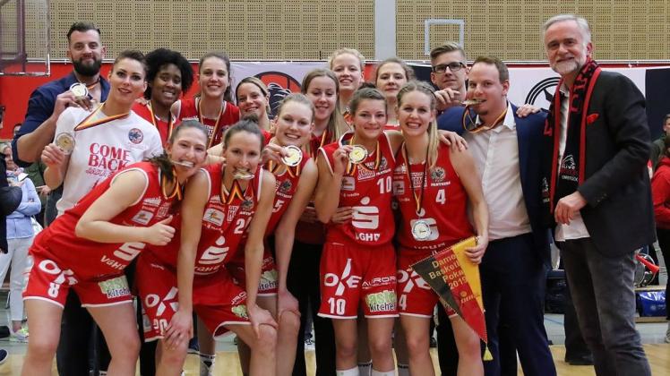 Beim Top-Four-Turnier des Deutschen Basketball-Pokals in Herne holten die Panthers in der vergangenen Saison die Silbermedaille. Archivfoto: Heiko van der Velden