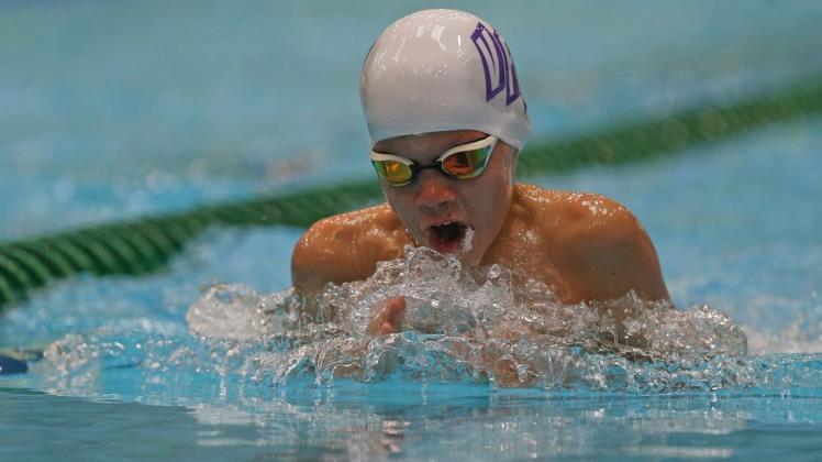 Schwamm über 200 Meter Brust auf Platz vier seines Jahrgangs: Joel Wernner vom VfL Osnabrück. Foto: Carsten Loos