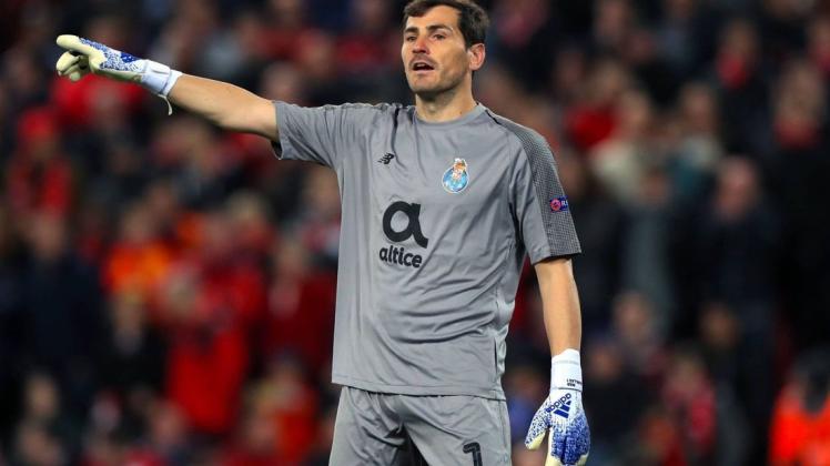 Seit 2015 steht Iker Casillas beim FC Porto unter Vertrag. Foto: imago images / PA Images