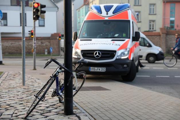 Ein Rettungswagen war vor Ort. Ein Rettungswagen war vor Ort.