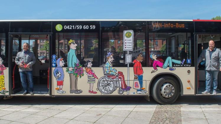 Der Info-Bus des VBN ist wieder im Landkreis Oldenburg unterwegs. Der Info-Bus des VBN ist wieder im Landkreis Oldenburg unterwegs.