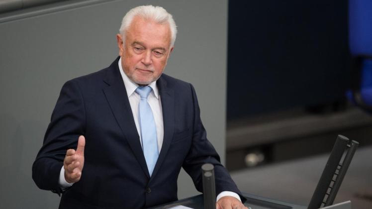 Wolfgang Kubicki bei einer Rede im Bundestag. Foto: dpa/Annegret Hilse