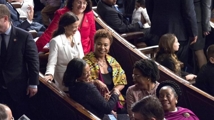 Im 116. US-Kongress sitzen 127 Politikerinnen. Foto: imago/UPI Photo/Kevind Dietsch