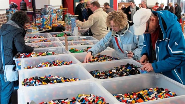 Der Eintritt ist zur 14. Lego- und Playmobil-Börse frei. Geld- und Sachspenden nimmt der Verein gern entgegen. Fotohinweis: Bricklands / Matthias Grebe