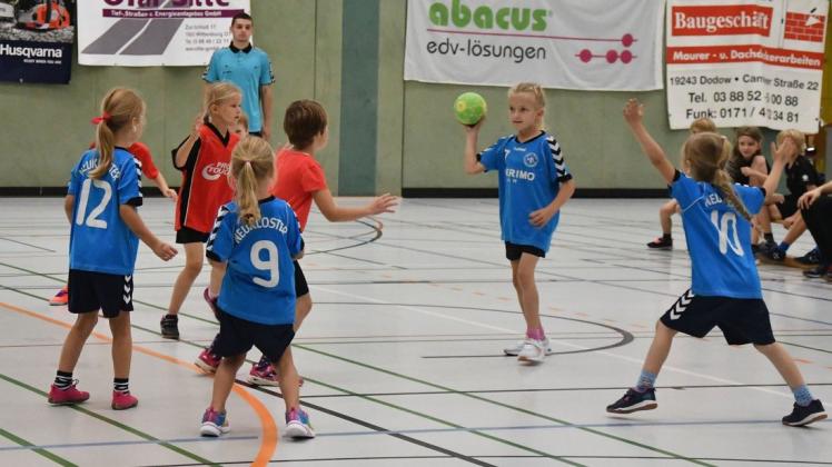 Die jüngsten Handballer sollen sich beim Wittenburger Mini-Mixed-Turnier spielerisch ausprobieren.