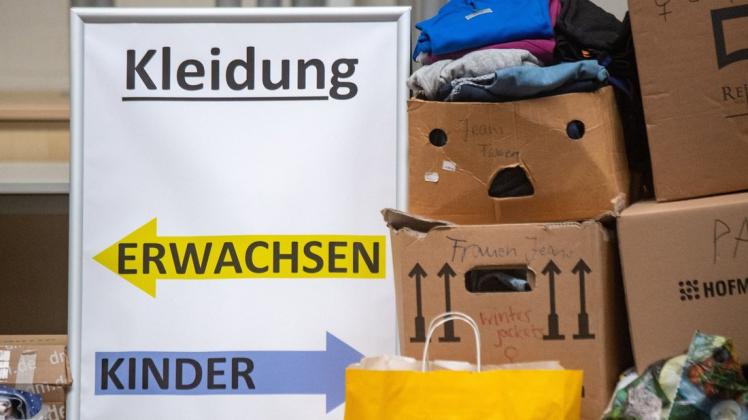 Zusammen mit anderen Spenden sollen die Hilfsgüter aus Sanitz Geflüchteten aus der Ukraine zugutekommen. (Symbolbild) Zusammen mit anderen Spenden sollen die Hilfsgüter aus Sanitz Geflüchteten aus der Ukraine zugutekommen. (Symbolbild)